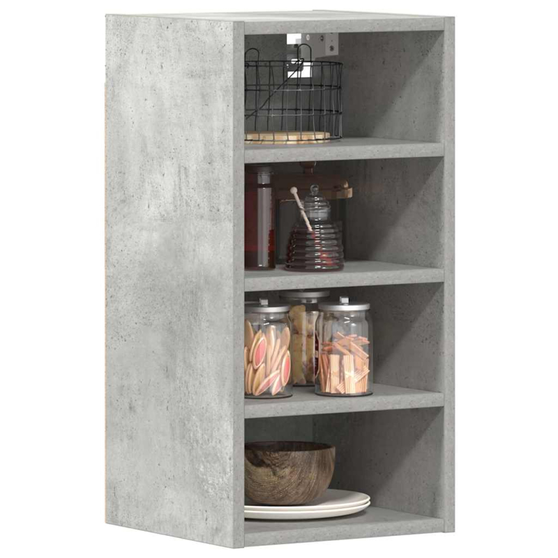 Hängeschrank Riga Betongrau 30x29,5x60 cm Holzwerkstoff