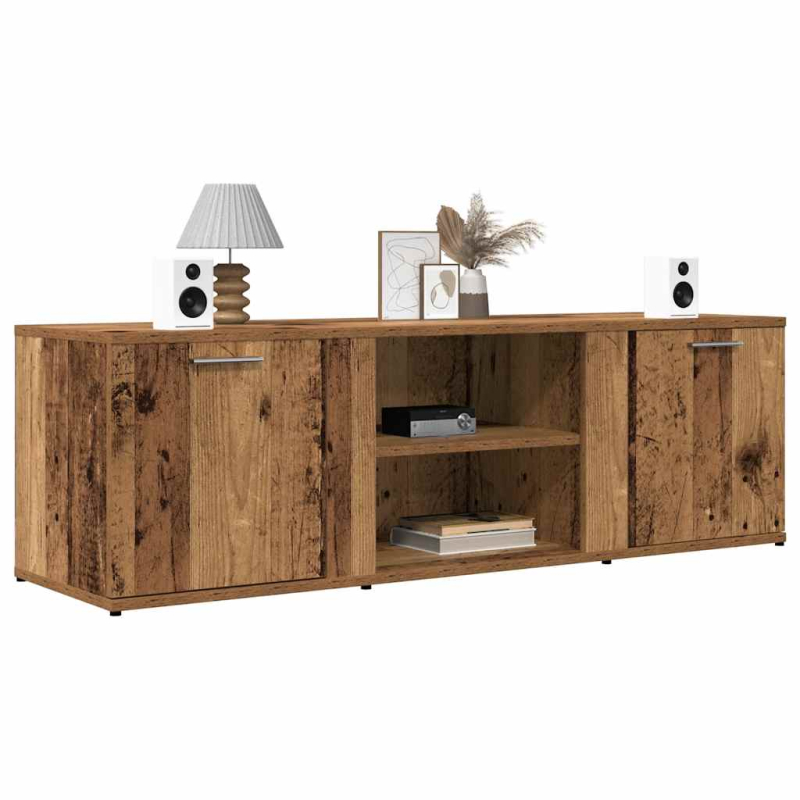 TV-Schrank Altholz-Optik 120x34x37 cm Holzwerkstoff