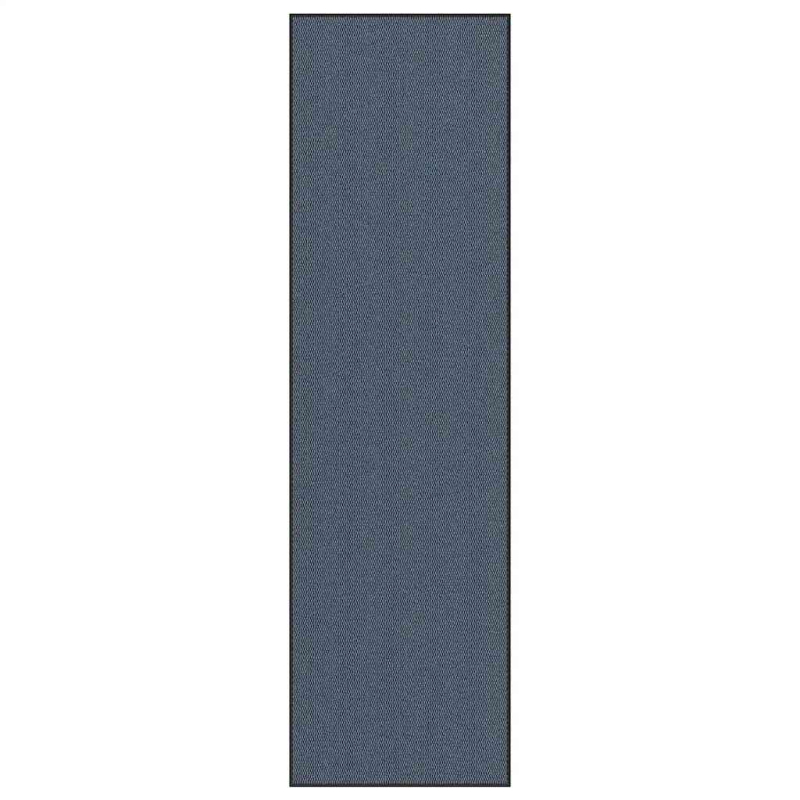 Fußmatte Blau 115x400 cm