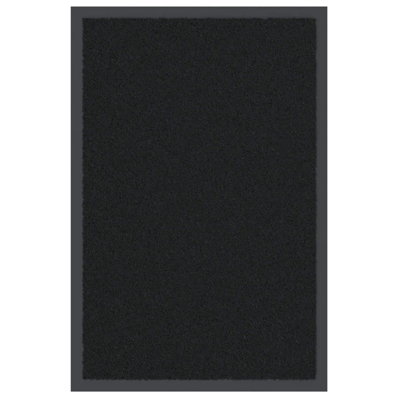 Fußmatte Schwarz 40x60 cm