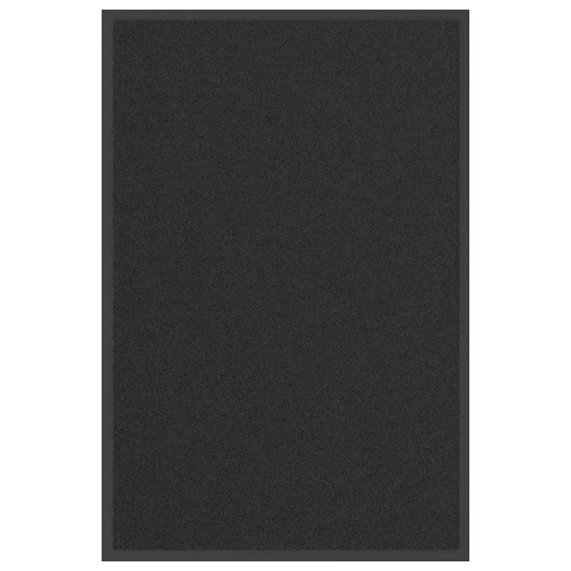 Fußmatte Schwarz 60x90 cm