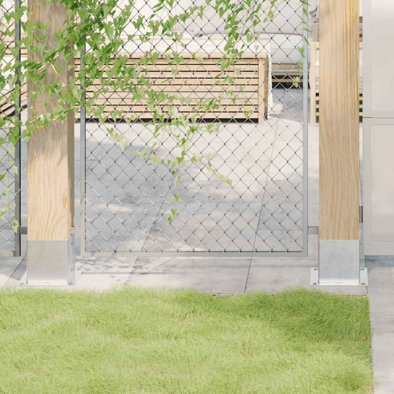 Pfostenträger Quadratisch 12 Stk. 141x141 mm Stahl Verzinkt