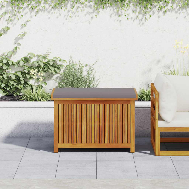 Outdoor-Kissenbox 90x50x60,5 cm Massivholz Akazie