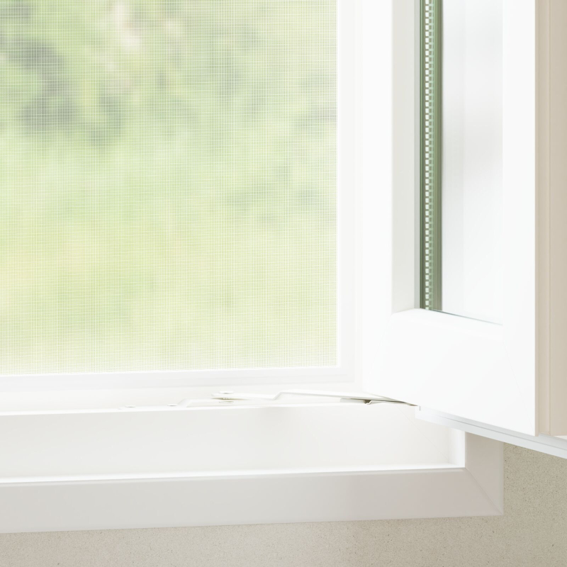 Insektenschutzgitter Weiß 60x2000 cm Glasfaser